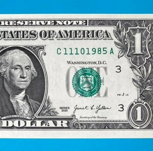 1985�N11��10�� (C 11101985 A) �a�������� $1 1�h������ *UNC*