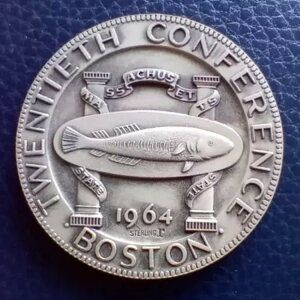 1964�N NENA ��20��N����c �X�^�[�����O�V���o�[���_�� - �{�X�g�� -�g�[�N��- 38mm #B