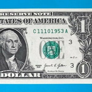 1953N1110 (C 11101953 A) a $1 1h *UNC*