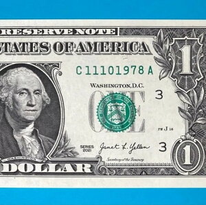 1978N1110 (C 11101978 A) a $1 1h *UNC*