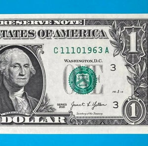1963�N11��10�� (C 11101963 A) �a�������� $1 1�h������ *UNC*