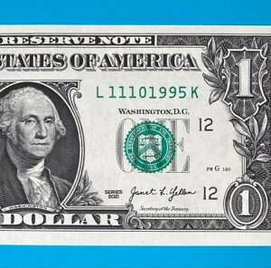 1995�N11��10�� (L 11101995 K) �a���� ���� $1 1�h������ *UNC*