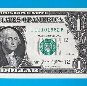 1982N1110 (L 11101982 K) a  $1 1h *UNC*