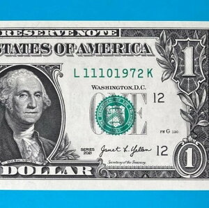 1972N1110 (L 11101972 K) a  $1 1h *UNC*
