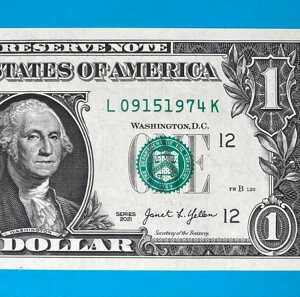1974N915 (L 09151974 K) a  $1 1h *UNC*