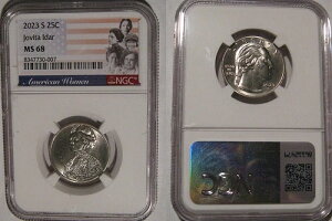 2023 S Wr^ C_[ 25Zg NGC MS 68 AJlpNH[^[