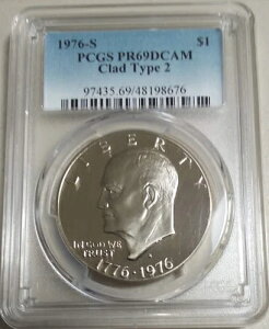 :1976-S 1h AC[n[ 200NLO Nbh {[h^Cv 2h PCGS PR69DCAM