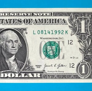 1992N814 (L 08141992 K) a  $1 1h *UNC*