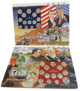 2012年 P/D 未流通ミントセット 郵便記念協会コイン&切手