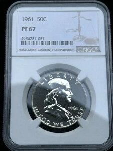 1961N 50Zg AJ tN 90% Vo[ n[th PF 67 NGC +++MINT+++
