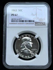 1963N 50Zg AJ tN 90% Vo[ n[th PF 67 NGC +++MINT+++