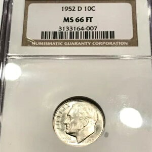 1952N D [Yxg _C NGC MS 66 tB[g (FB tg[`oh) uCg X12