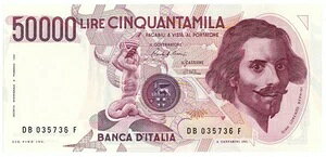 50000 ���� �W���� �������c�H �x���j�[�j I TIPO LETTERA B 1985/10/28 qFDS