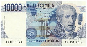 10000  B. D'ITALIA ALESSANDRO VOLTA SERIE SOSTITUTIVA XK 25/07/2001 FDS