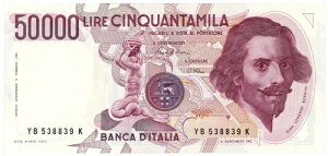 50000 ���� �W���� �������c�H �x���j�[�j I TIPO LETTERA B 1985/10/28 qFDS