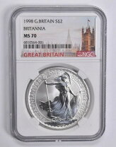 楽天市場】イギリス ブリタニア 2ポンド銀貨の通販