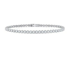 4ct ���{�͔| GH/VS �_�C�������h �e�j�X���f�B�[�X �u���X���b�g 7.5" �X�^�[�����O �V���o�[-