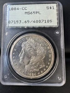 1884N CC[KVo[_[ PCGS MS-65PL g[ɔ˓I!-