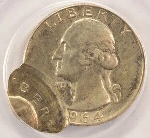 1964N-D 25C VgNH[^[ _uXgbNA2nd 80%ItZ^[ PCGS AU58-