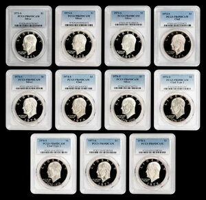 1971-1978 �A�C�[���n���[ (IKE) �h�� PCGS PR69DCAM - �R�C�� 11 �� - �����X�^�[ �f�B�[�v �J���I!