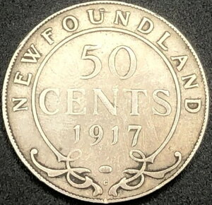 50�Z���g 1917 C �j���[�t�@���h�����h �J�i�_ �L���O�W���[�W5�� ��