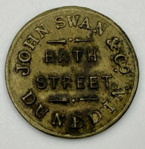 �g�[�N�� John Swan & Co�A�o�X �X�g���[�g �_�j�[�f���ADiesinkers 21mm ���Ɋ󏭁B