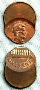 ヴァリネート アメリカ 1セント 非常に変位 S/C- 非常に希少