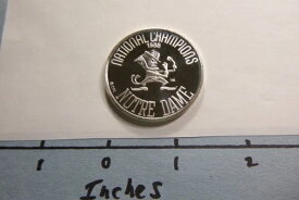 ノートルダム大学 アイルランド 1988年 全国選手権 999 シルバーコイン レア 5ND7