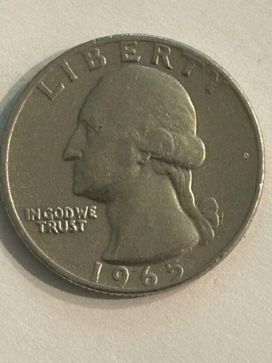 楽天市場】1965年アメリカ合衆国25セント硬貨。希少なコレクション 