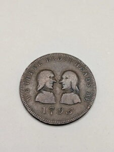 �󏭂ȃt�@�[�W���O�g�[�N���B�f���g���̃R�C���f�B�[���[�A1795�N�X�~�X�t�B�[���h - ������3�l�̃u���b�N�w�b�h