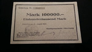 K 4227b �ً}���� �I�b�^�[�x���N�s 100 Th Mk 1923 ���Ɋ�