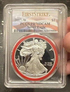 t@[XgXgCN Vo[ C[O v[t 2017-W PCGS PR70DCAM  A tbOx