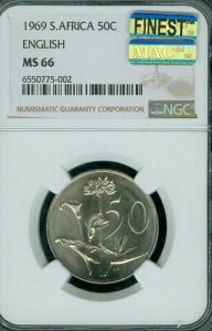 1969N AtJ 50Zg p NGC MS66 PQ MAC ōO[hX|bgX *