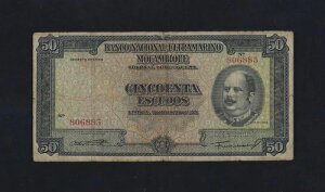 |gK PORTUGUESE Ur[N 50 GXN[h 1950 P-102 A t@C