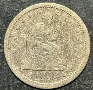 1853�N ���Ȏ��R�̏��_�� 25�Z���g �A���[�Y �󏭂ȃI�[���h�V���o�[�R���N�V�����R�C�� f170