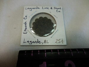 R-10  MAVERICK LAGARDE LIME & STONE CO. 25 Zg LAGARDEAALA.