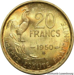 F2245 A 20 t M[ 1950 B {[  WF 4 tFU[ UNC BU-