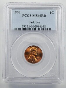 1970�N�����J�[���L�O�Z���g PCGS MS66RD - �󏭃W���b�N�E���[�E�R���N�V�����E�y�f�B�O���[