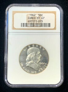 1962�N �v���[�t �t�����N���� �n�[�t�_���[ �J���I PF 67�A���� NGC �X���u 9 ����