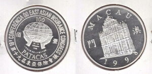 }JI }JI  v[t 100p^J RC 1998N KM#106 19th AWA