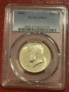 1964N PlfB v[t Vo[ n[th PCGS PR67 50Zg