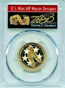 2021�N S $1 �T�J�K�E�B�A�E�_���[ PCGS PR70 �f�B�[�v�J���I �t�@�[�X�g�X�g���C�N �N���[�u�����h�E�A���[�Y