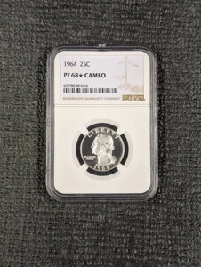 1964�N PF 68 �X�^�[�J���I ���V���g�� �V���o�[ �v���[�t �N�H�[�^�[ NGC 25�Z���g - �f���炵���R���g���X�g