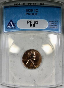 1939�N �v���[�t �����J�[�� �Z���g ANACS PR63RB ���b�h�u���E�� ���ʔ��s