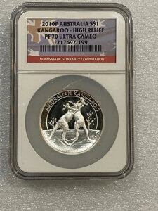 2010N P I[XgA 1h JK[ nC[t 1IX .999 Vo[ NGC PF 70 EgJI