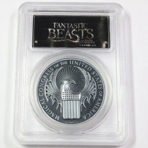 2017年 PCGS PR69DCAM シルバー ファンタスティック・ビースト マジカル・コングレス クック諸島 43738A