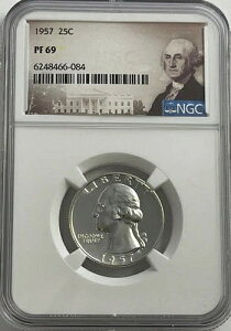 1957N NGC PF69 Vo[v[t Vg NH[^[ 25Zg ё