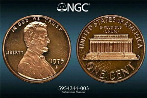 1975�N S �����J�[�� �Z���g �v���[�t 1C PF67 RD �E���g���J���I NGC �t�H�g�r�W���� UCAM SKU 2701