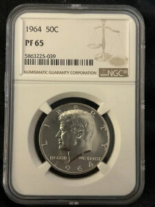 1964N NGC Vo[ PlfB n[t_[ 50Zg PF 65 f炵RNVRC