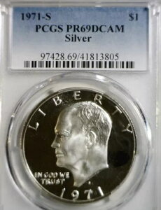 1971N PCGS PRF 69 Vo[ AC[n[ h X[p[v[t ACN 1h RC NR